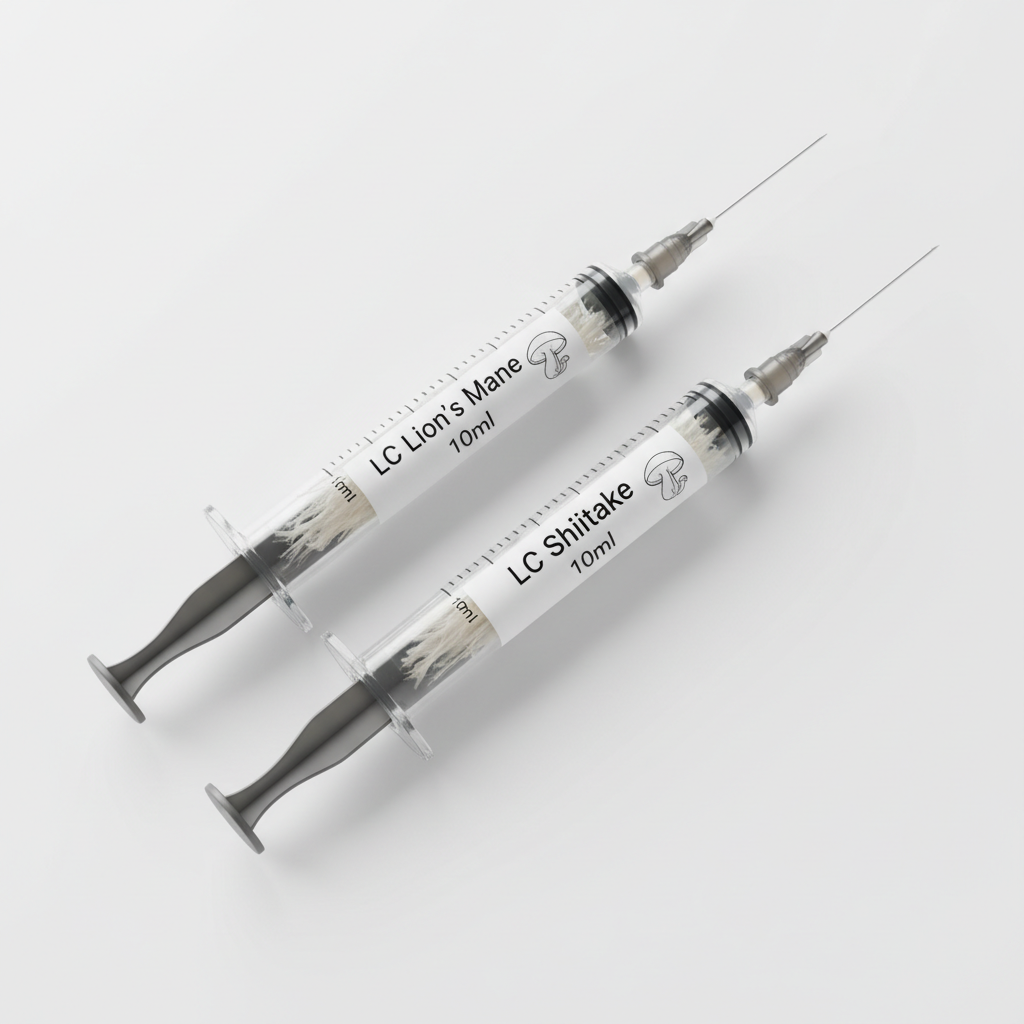 1 seringue LC Lion’s Mane – 10 ml
- 1 seringue LC Shiitake – 10 ml
