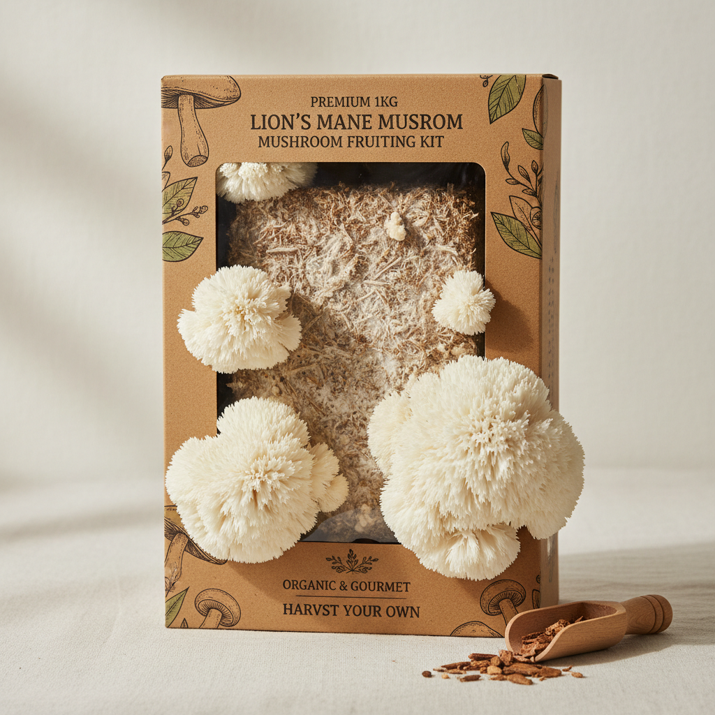 Kit de fructification 1 kg - Lion’s Mane / Crinière de Lion